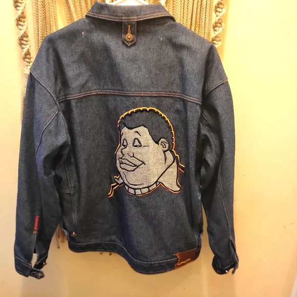 Fubu Fat Albert Edition Y2K Denim Jacket - Picture 3 of 3